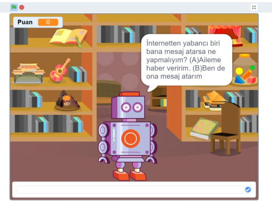 Güvenli İnternet Farkındalığı – Blok Tabanlı Oyun Etkinliği