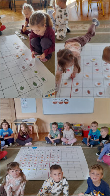Liście i logiczne układanki z... Kodowanie na dywanie