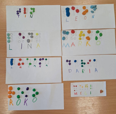 Brailleovo pismo i moje ime